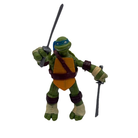 2012 TMNT Teenage Mutant Ninja Turtles Action Figures Viacom  Set Of 4 - Picture 5 of 10